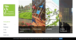 Desktop Screenshot of gardendesigners.pl