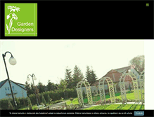 Tablet Screenshot of gardendesigners.pl